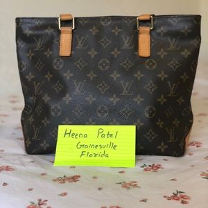 SOLD: Louis Vuitton cabas piano